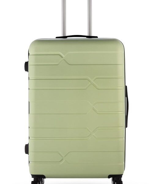 Luggage Suitcase 4 Wheels Trolley Bags for Travel Green 24 inches